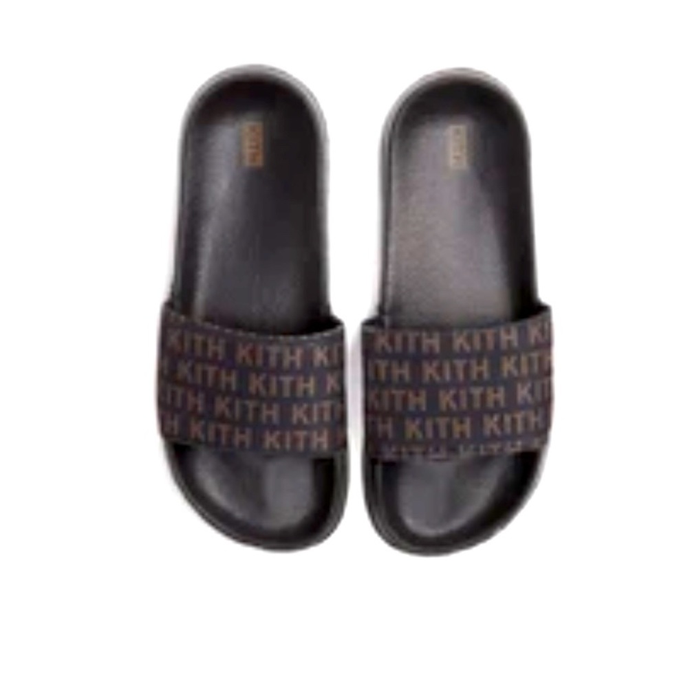 Kith Monogram Slides - size 9